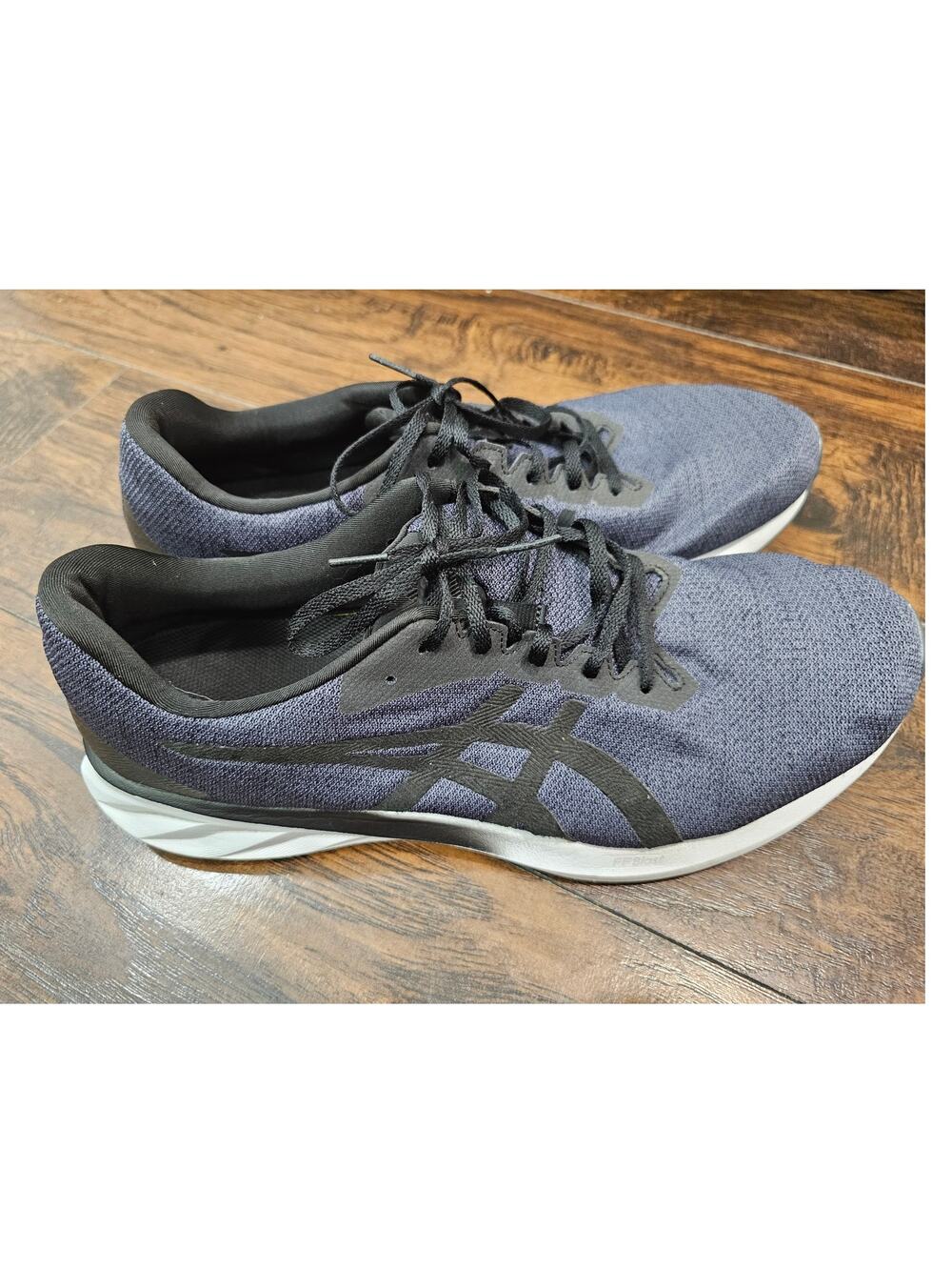 Asics Roadblast Black Blue Running Shoes - Men's Size 14